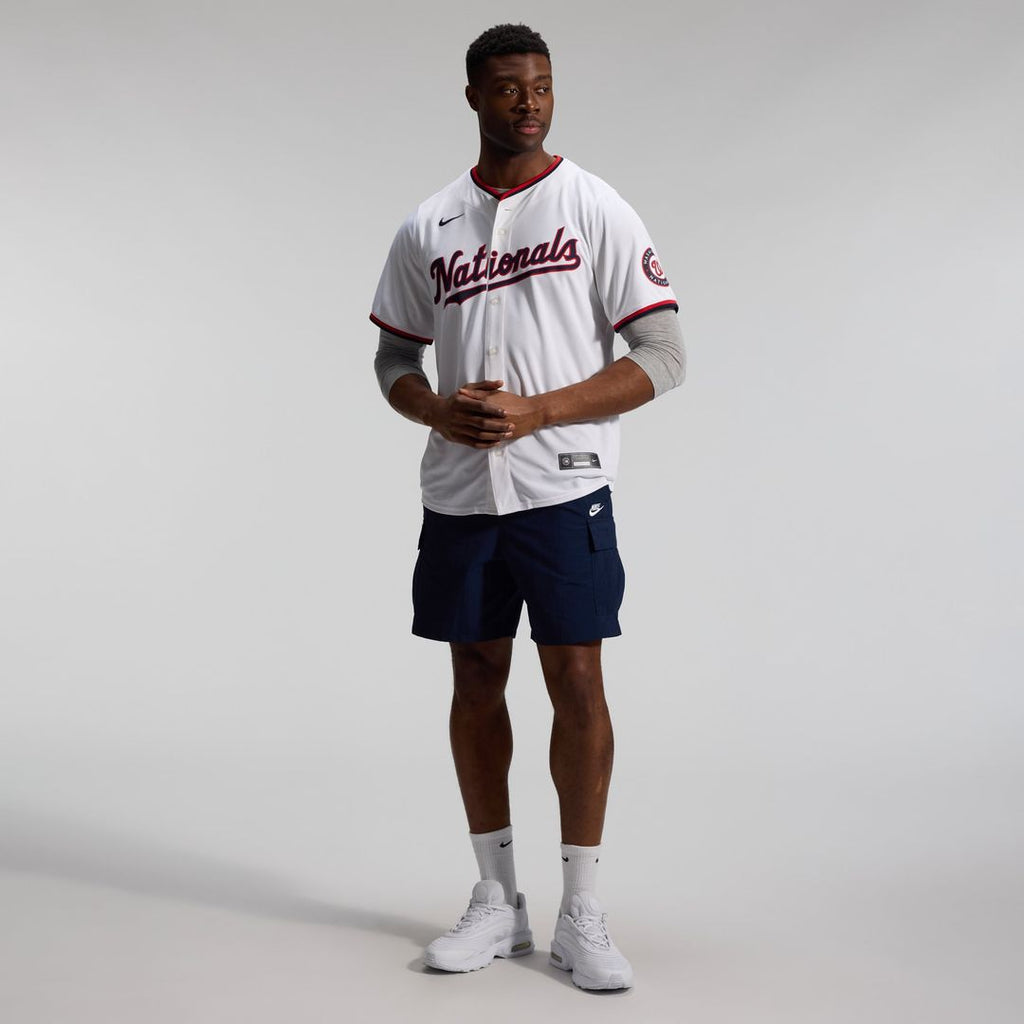 Men's Washington Nationals White Home Jersey