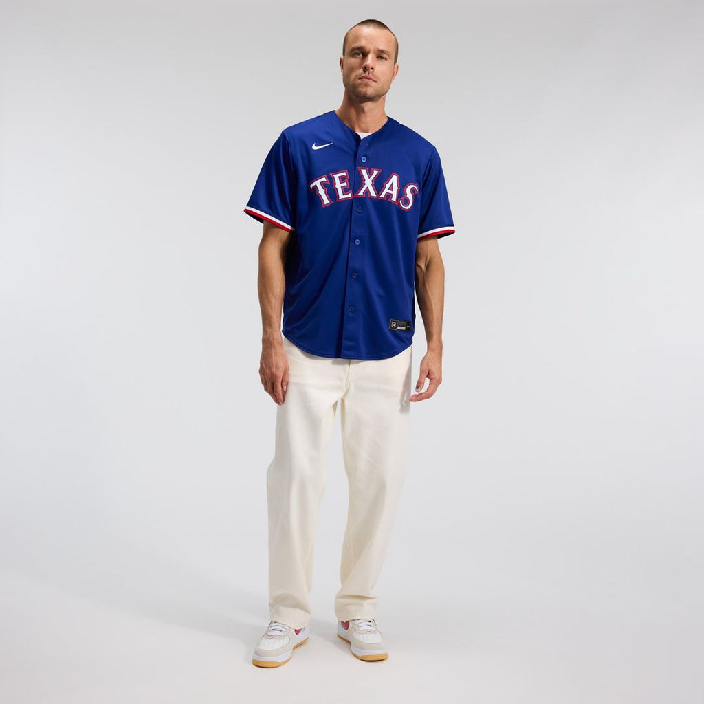 Men's Texas Rangers Corey Seager Gray Road Replica Jersey