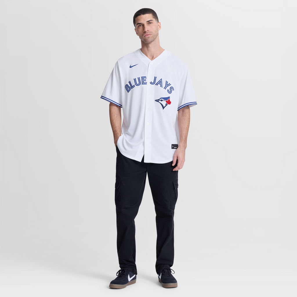 Men's Toronto Blue Jays Alejandro Kirk White Home Replica Jersey