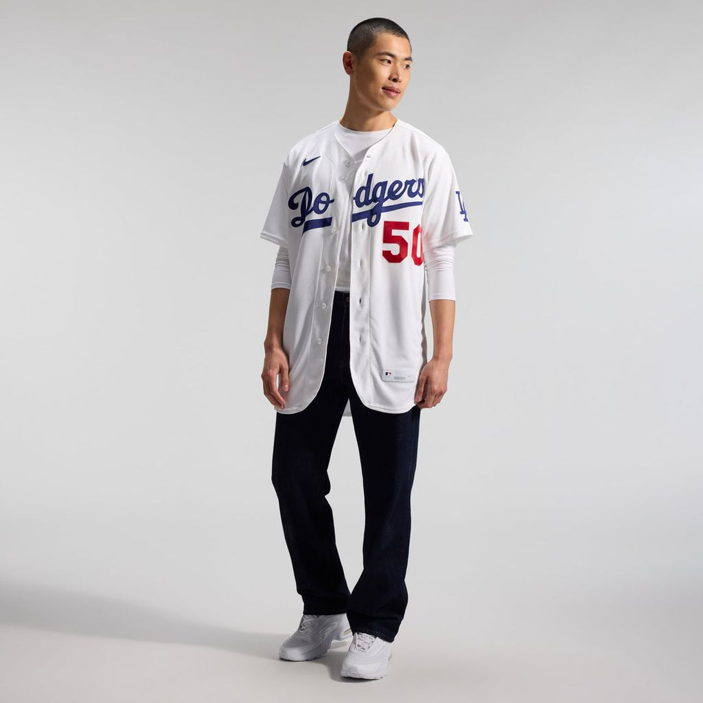 Men's Los Angeles Dodgers Mookie Betts White Home Jersey