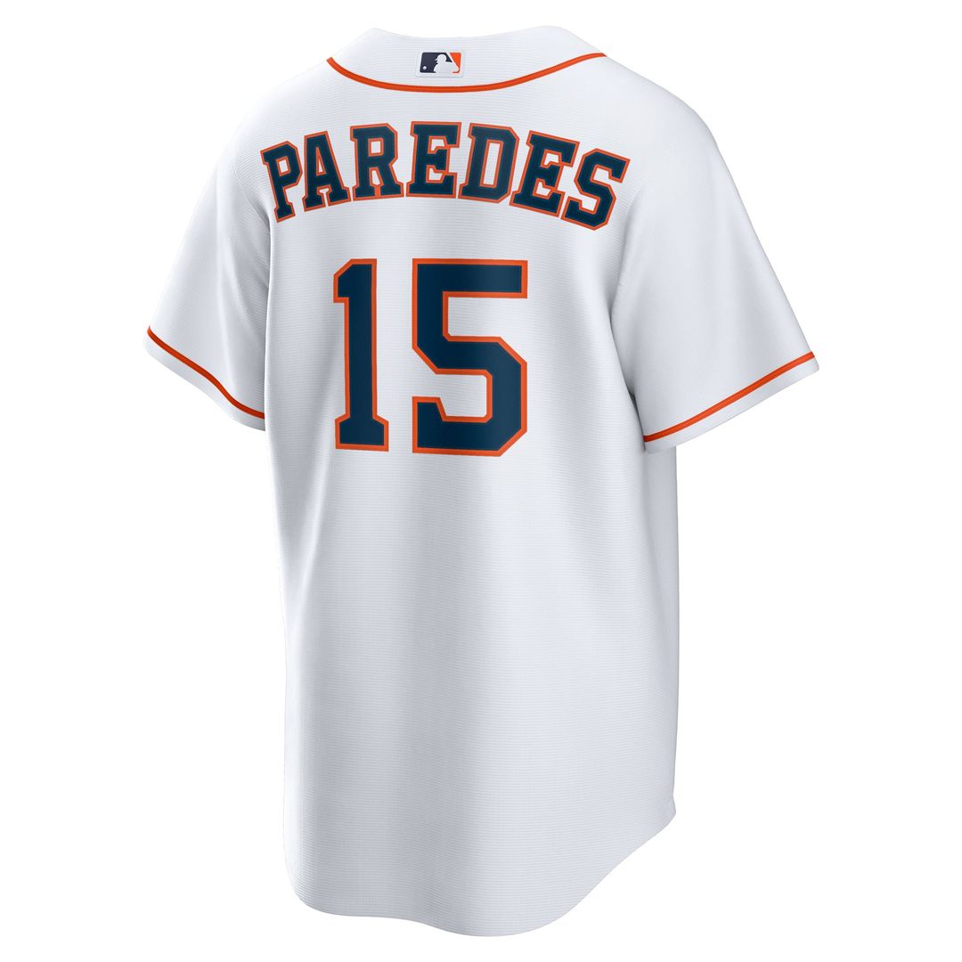 Men's Houston Astros Isaac Paredes White Home Replica Jersey