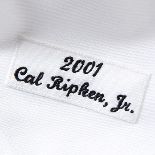 Men's Baltimore Orioles Cal Ripken White Home Jersey