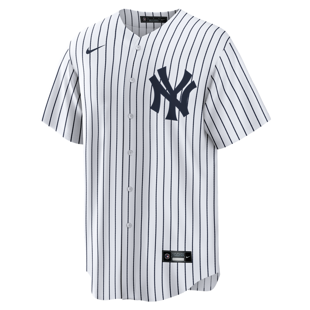Men's New York Yankees White Home Replica Team Jersey