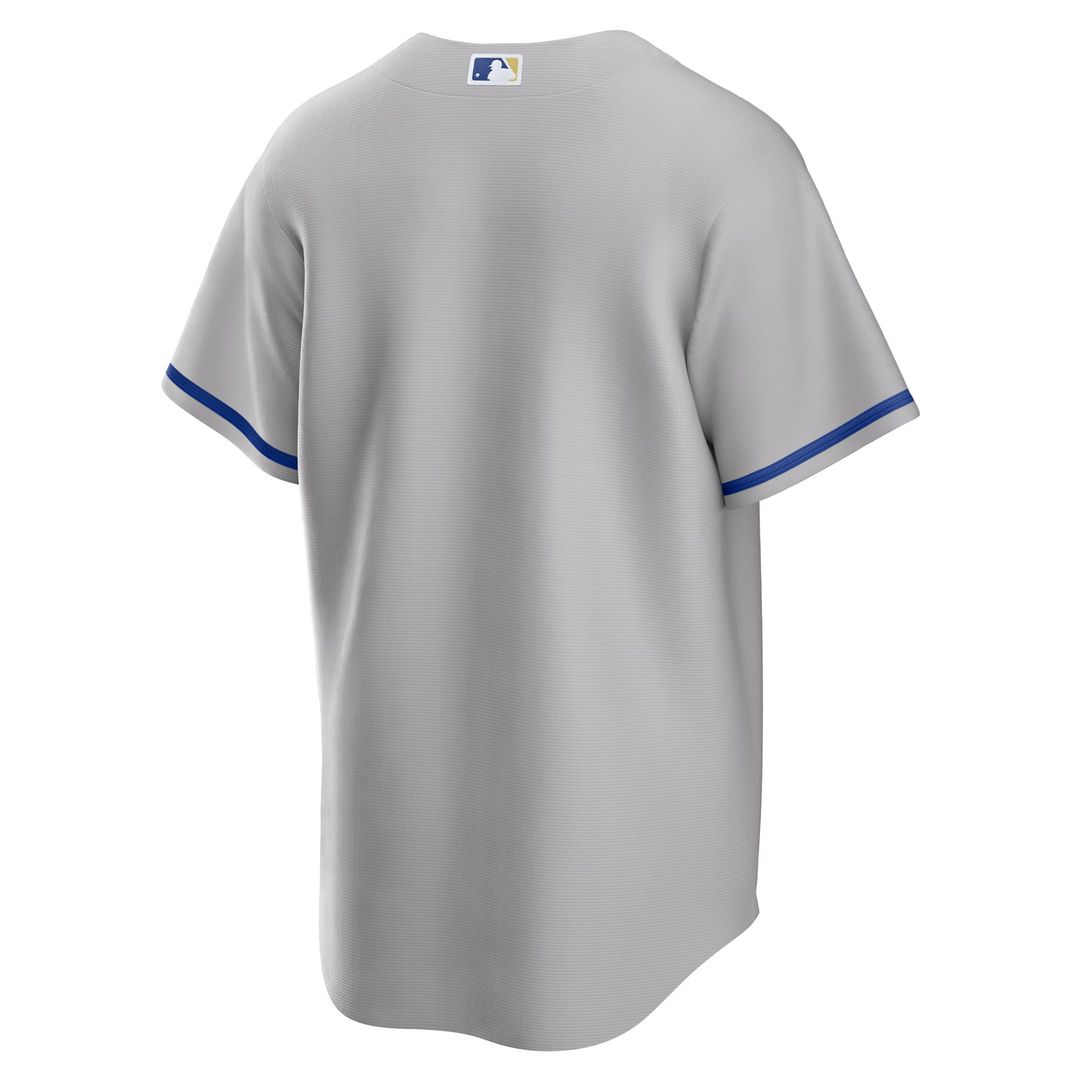 Men's Kansas City Royals Gray Road Replica Team Jersey