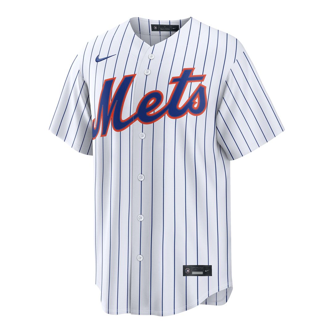 Men's New York Mets Nolan McLean White Home Replica Jersey