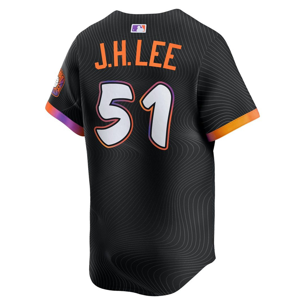 Men's San Francisco Giants Jung Hoo Lee Black 2025 City Connect Jersey