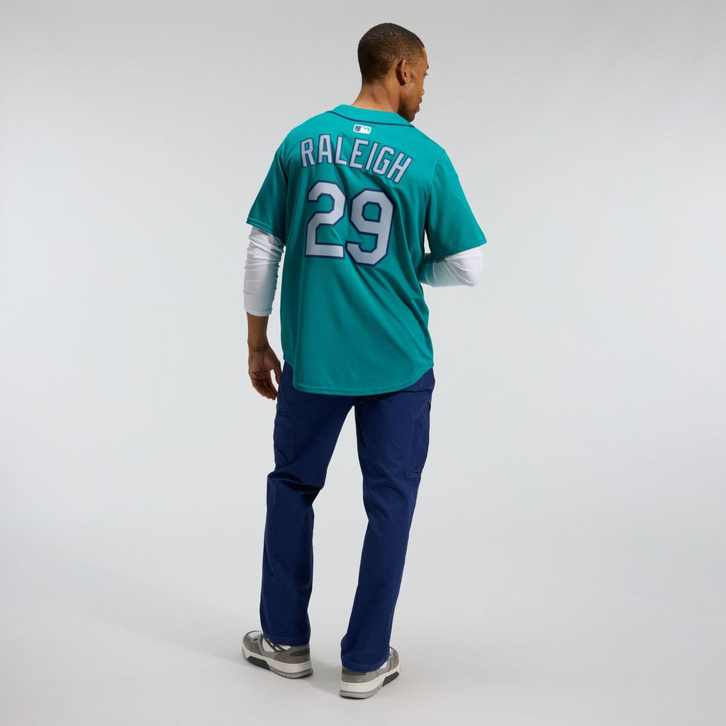 Men's Seattle Mariners Cal Raleigh Teal Alternate Jersey