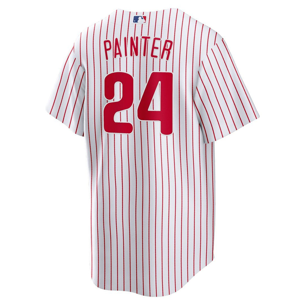 Men's Philadelphia Phillies Andrew Painter White Home Replica Jersey