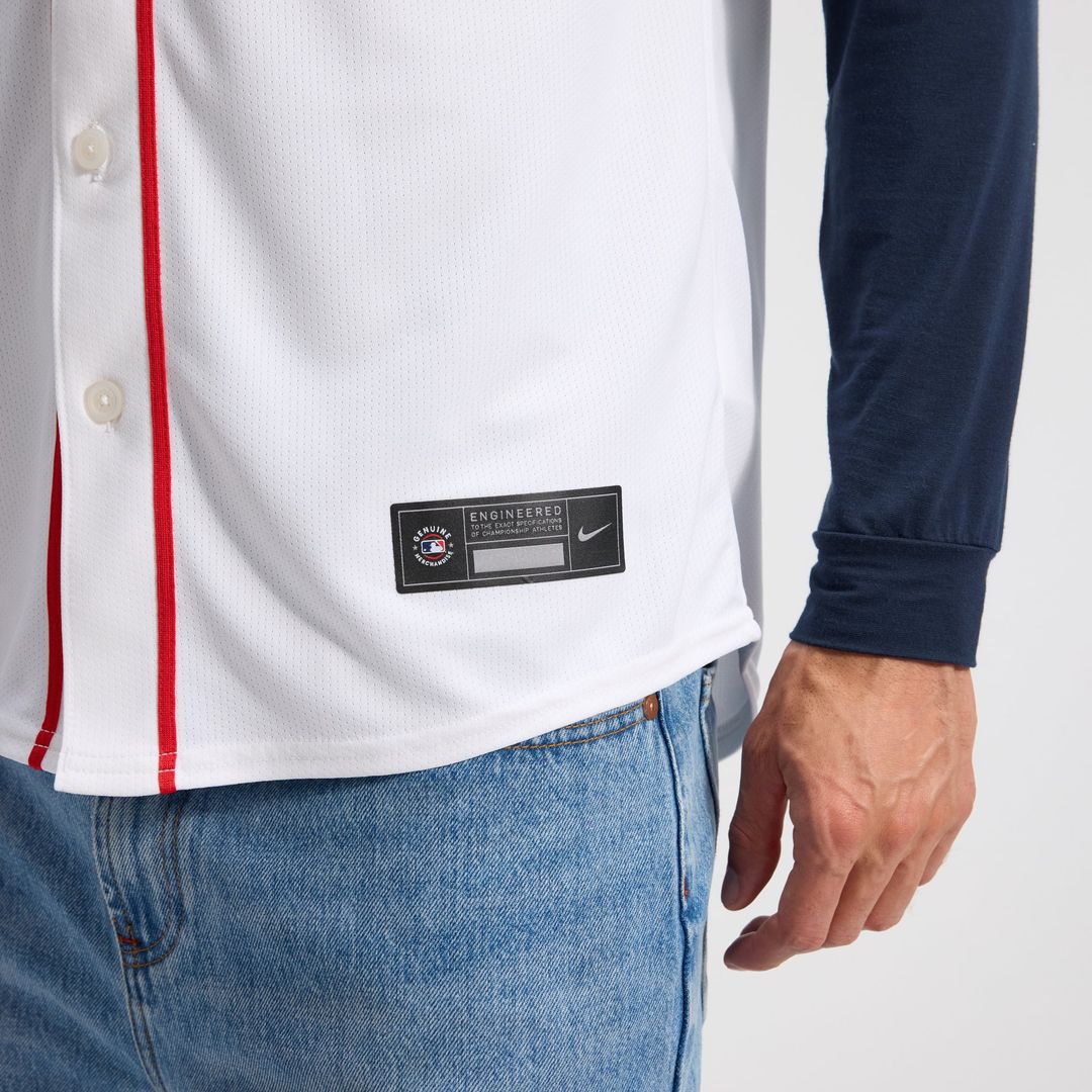 Men's Boston Red Sox White Home Jersey