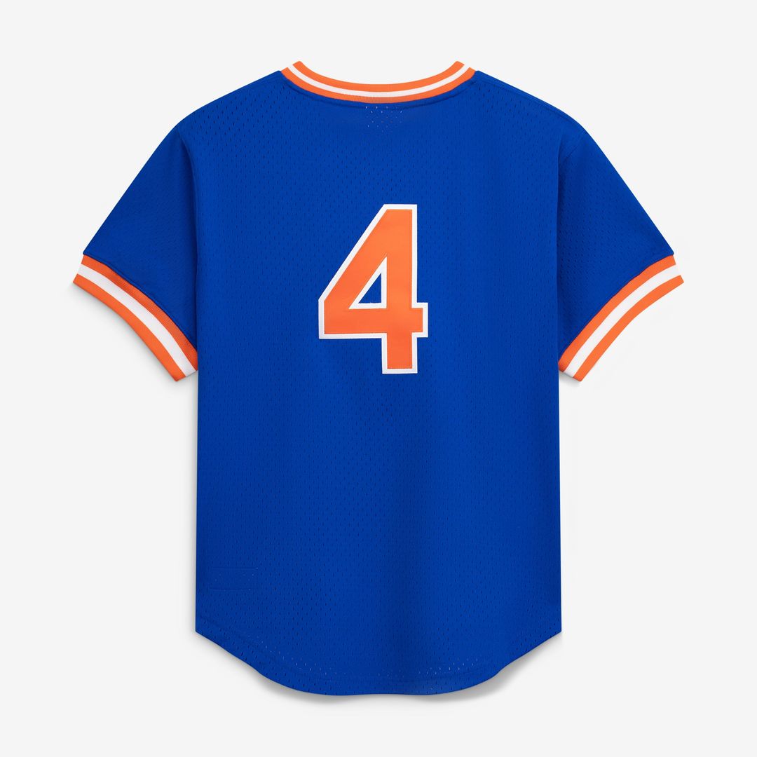 Men's New York Mets Lenny Dykstra Royal Batting Practice Jersey