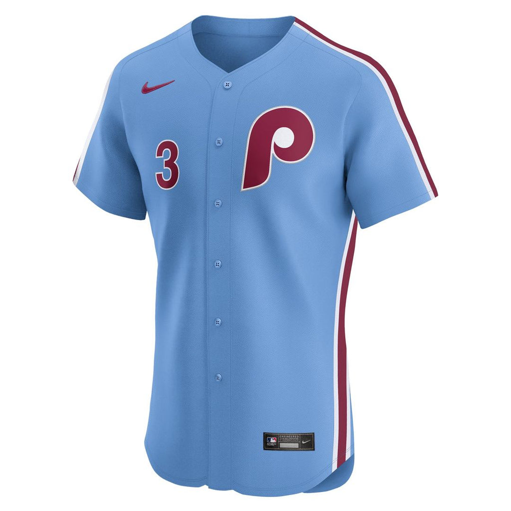Men's Philadelphia Phillies Bryce Harper White Home Elite Jersey