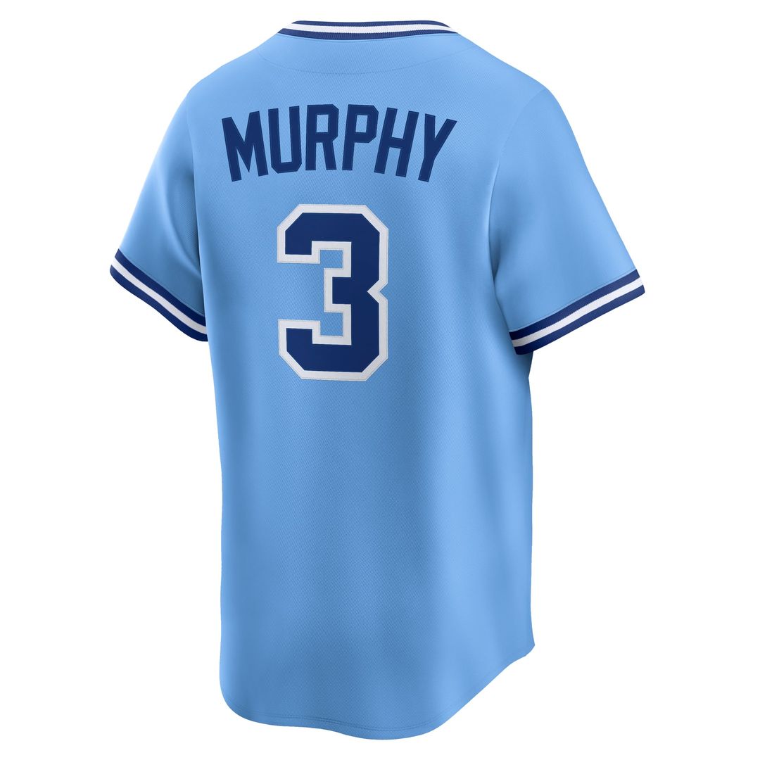 Men's Atlanta Braves Dale Murphy Light Blue Throwback Jersey