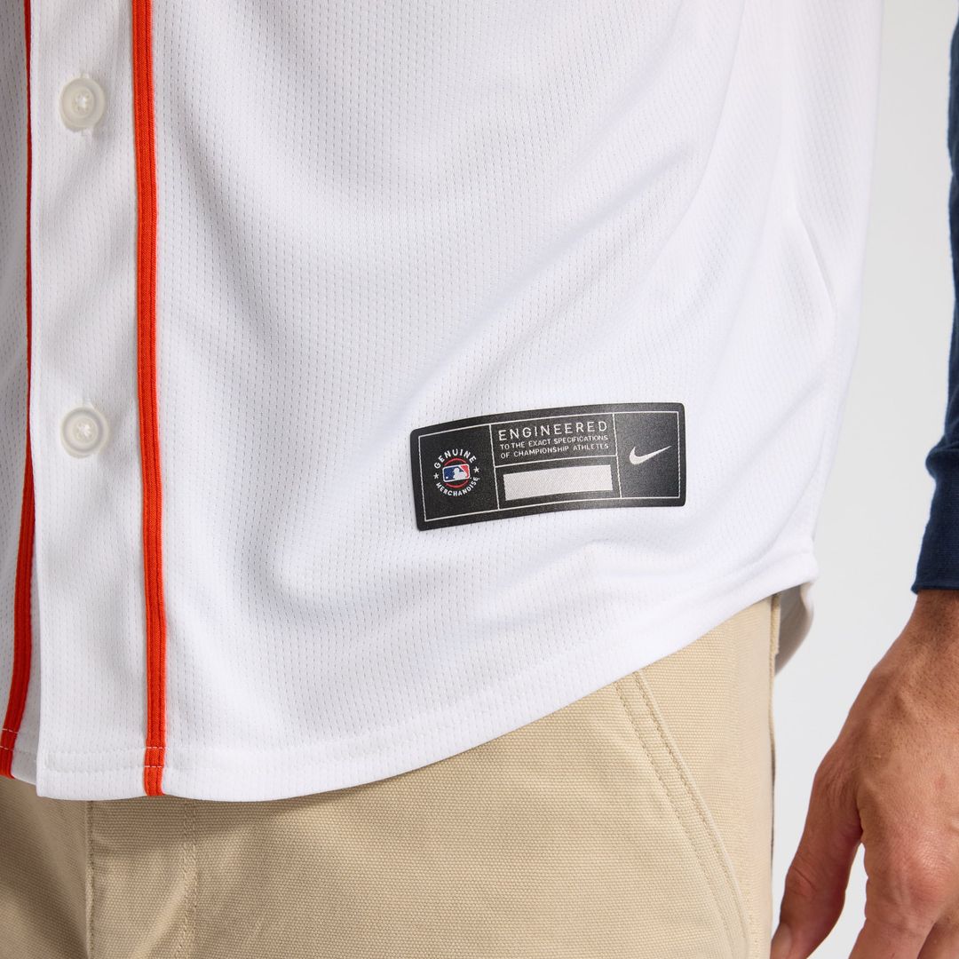 Men's Houston Astros White Home Jersey