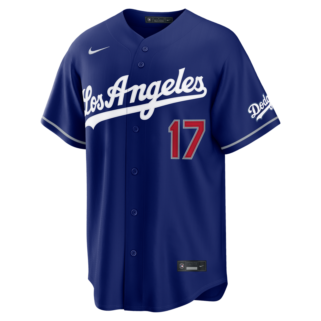 Men's Los Angeles Dodgers Shohei Ohtani Royal Alternate Stadium Jersey