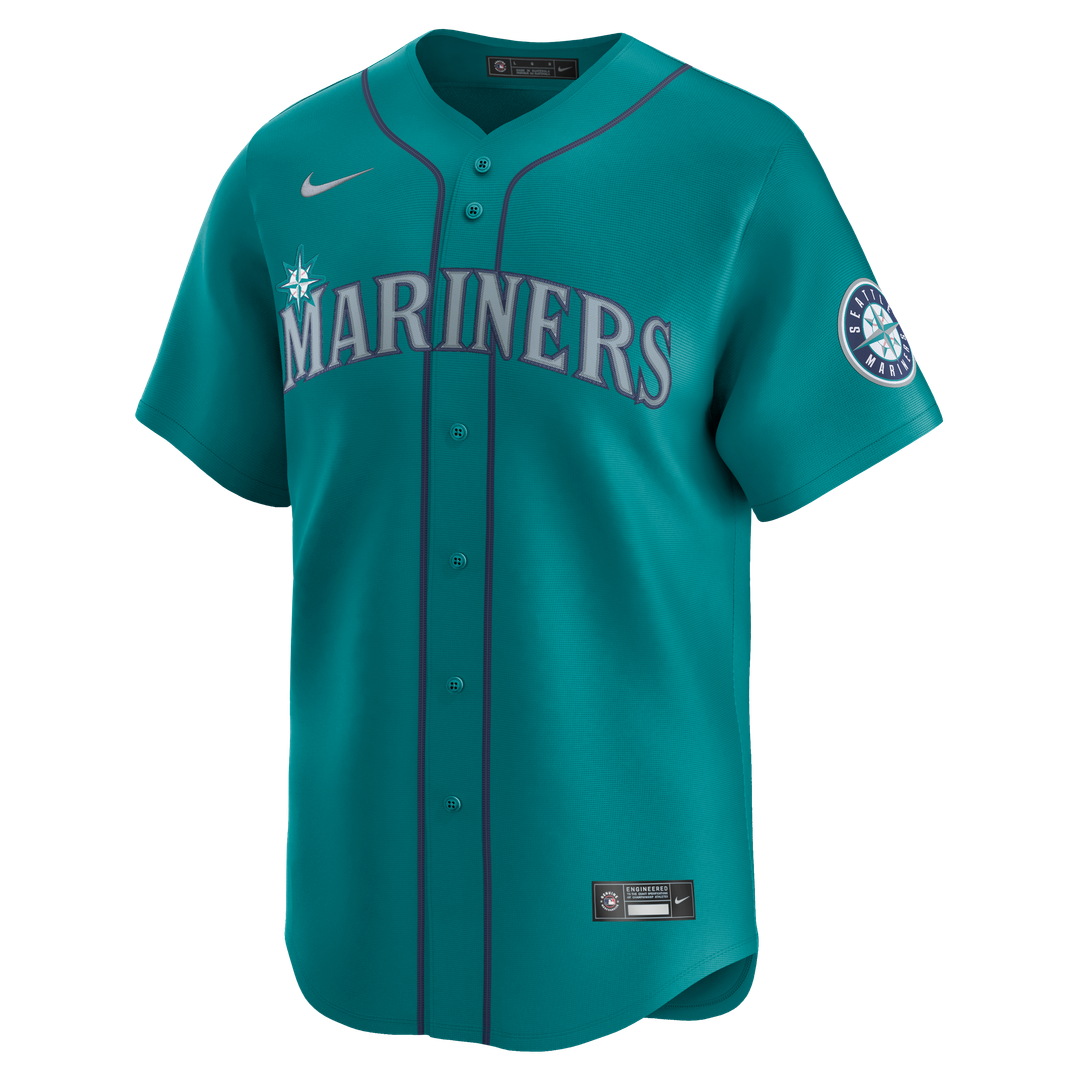Men's Seattle Mariners Cal Raleigh Teal Alternate Jersey
