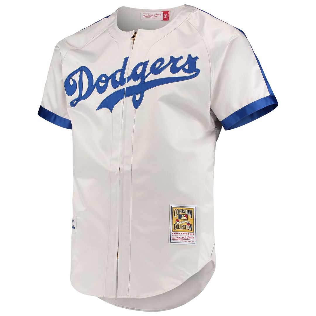 Men's Brooklyn Dodgers Jackie Robinson Gray Jersey