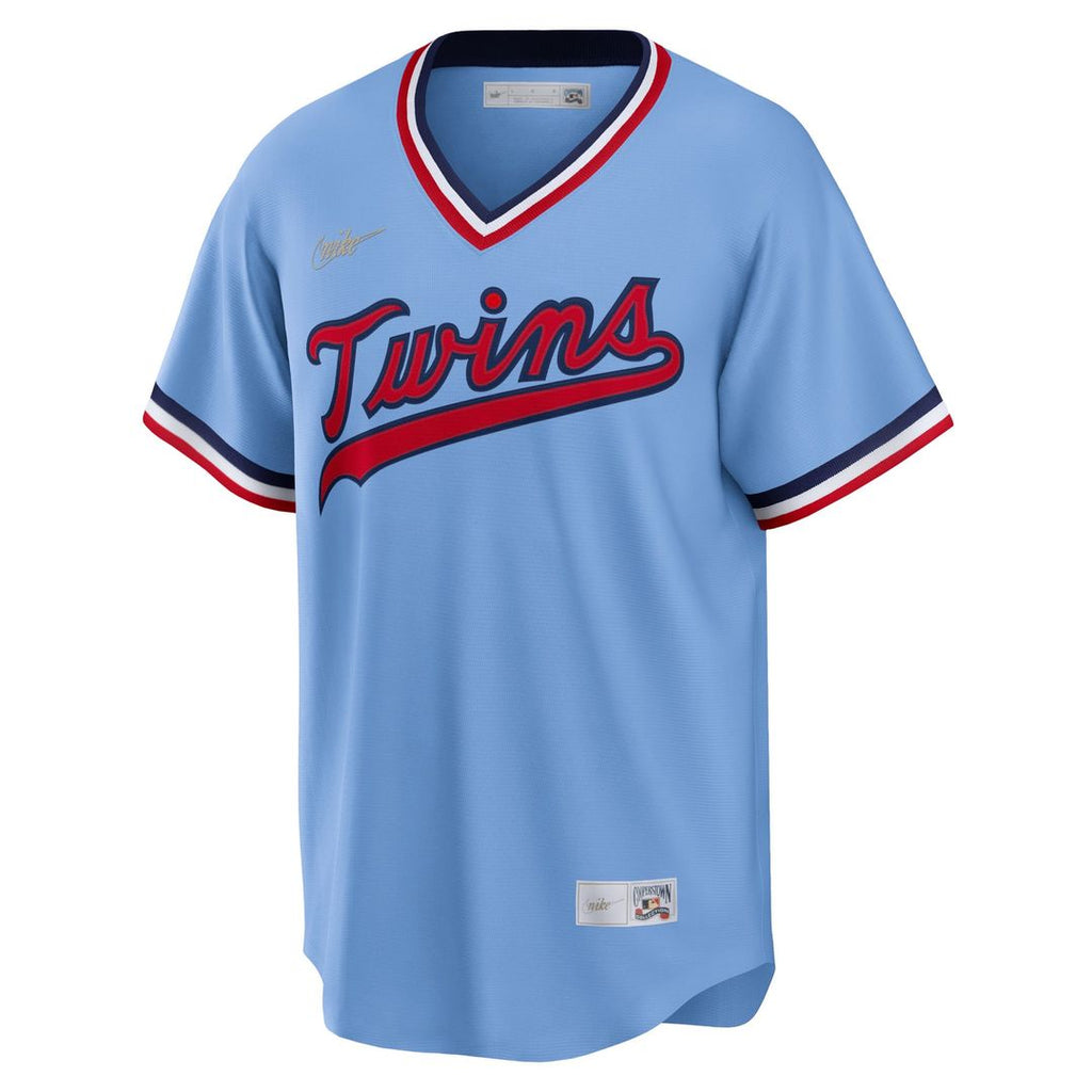 Men's Minnesota Twins Light Blue Road Team Jersey