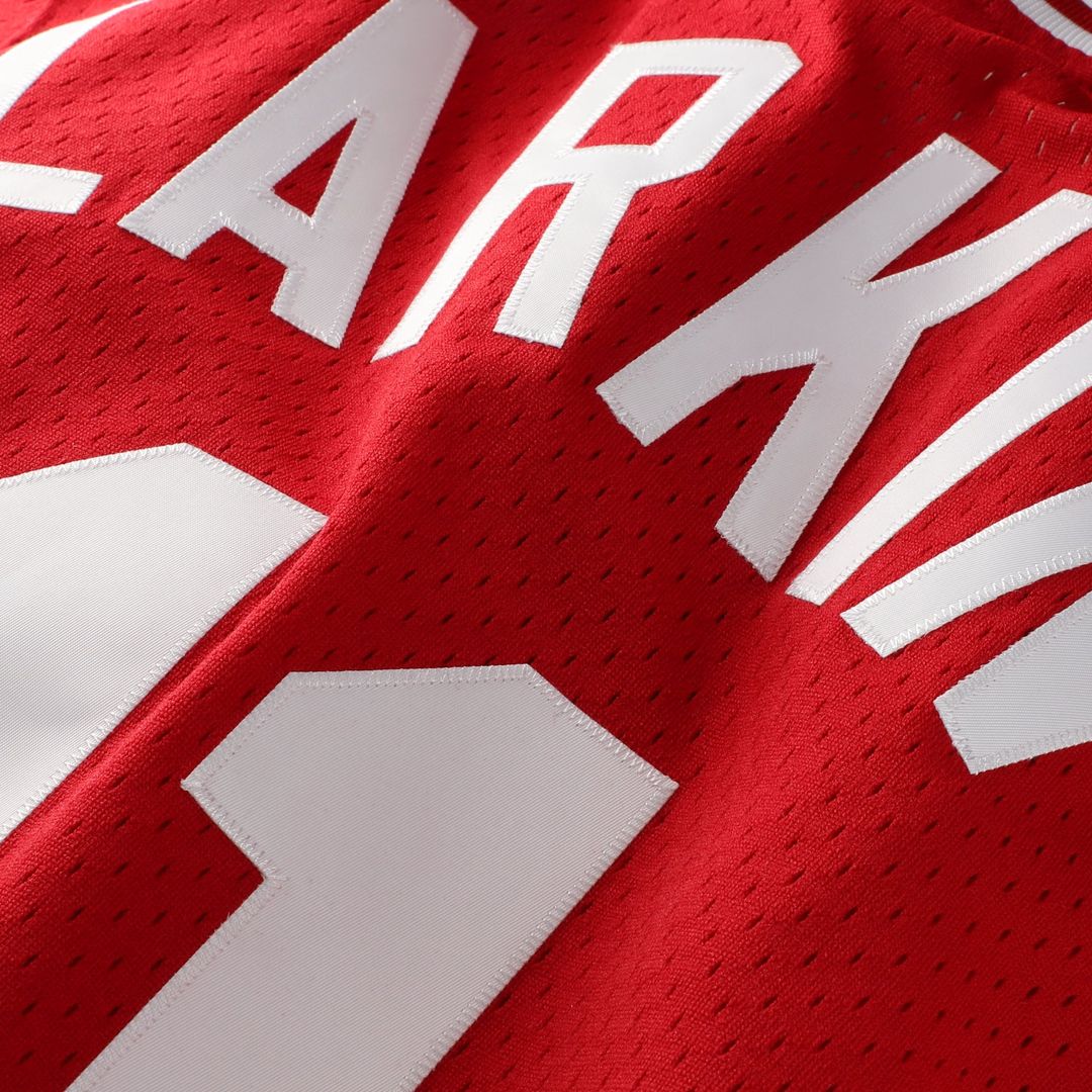 Men's Cincinnati Reds Barry Larkin Red Batting Practice Jersey