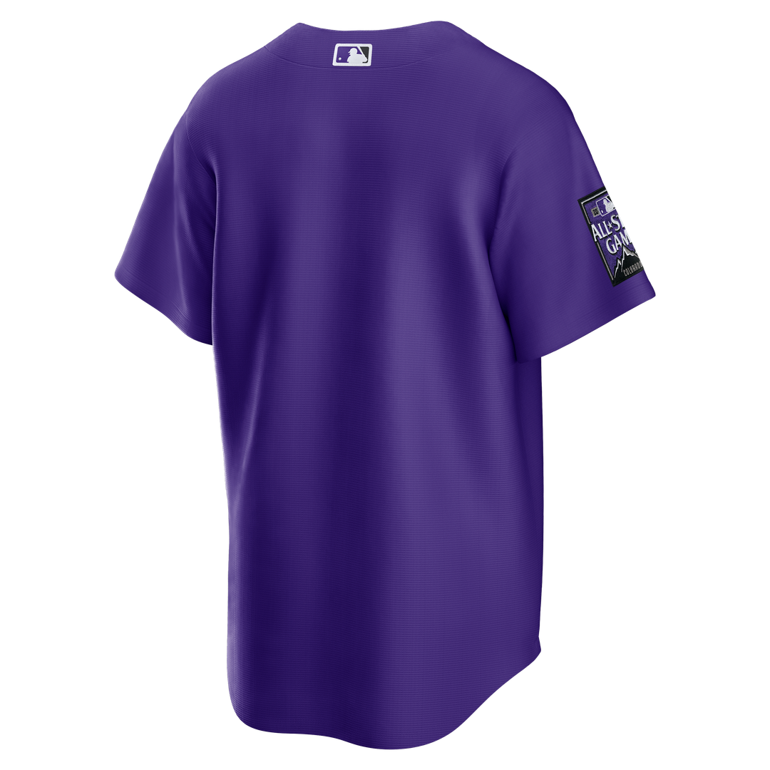 Men's Colorado Rockies Purple Alternate Replica Team Jersey