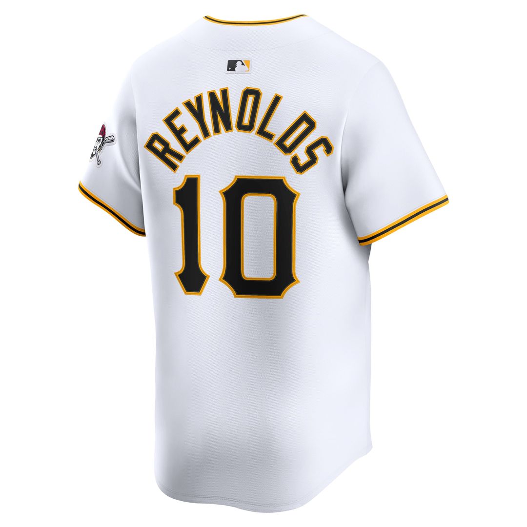 Men's Pittsburgh Pirates Bryan Reynolds White Home Player Jersey