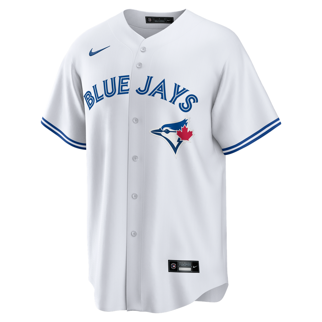 Men's Toronto Blue Jays Anthony Santander White Home Replica Jersey