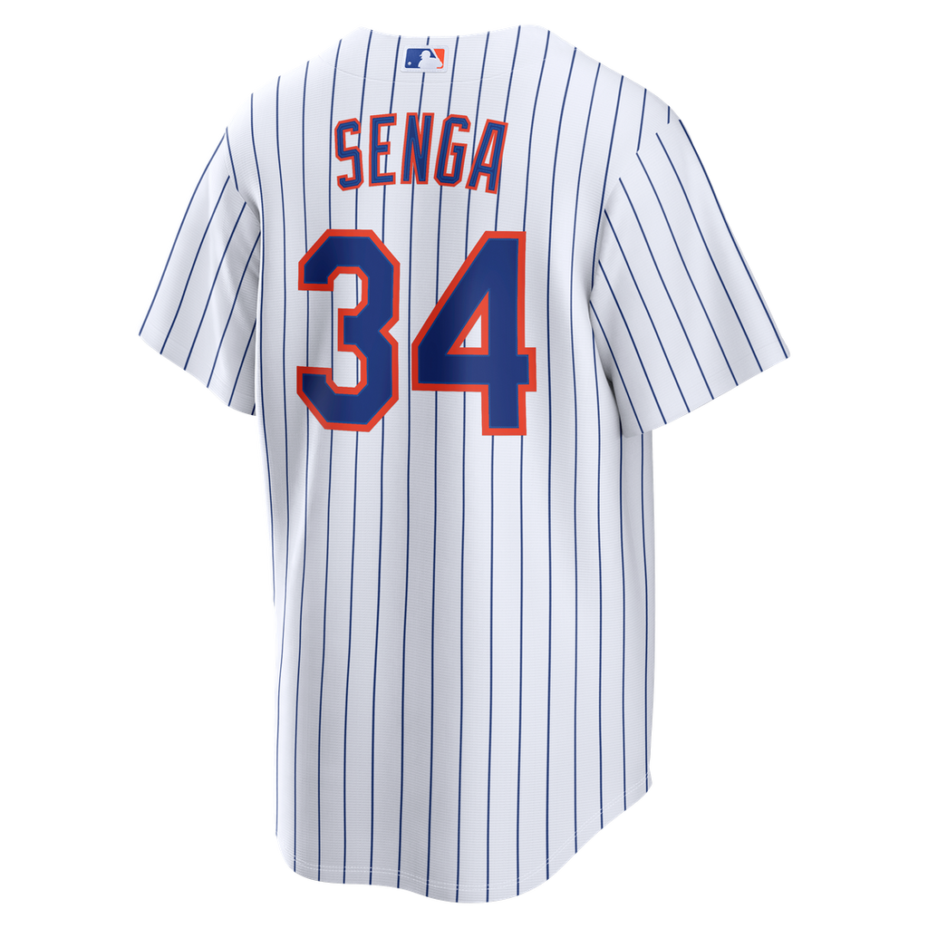 Men's New York Mets Kodai Senga White Home Replica Jersey