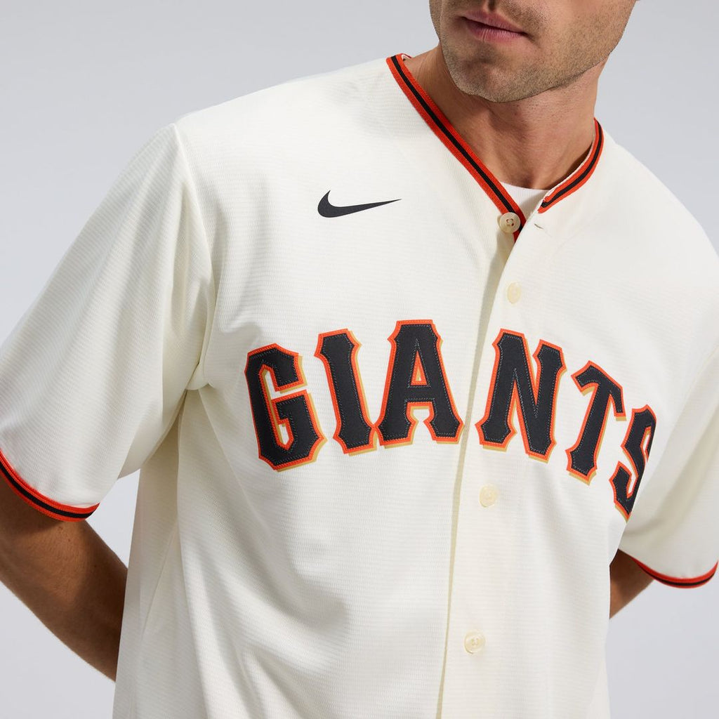 Men's San Francisco Giants Cream Home Replica Team Jersey