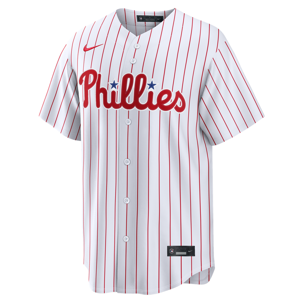 Men's Philadelphia Phillies Bryce Harper White Home Replica Jersey