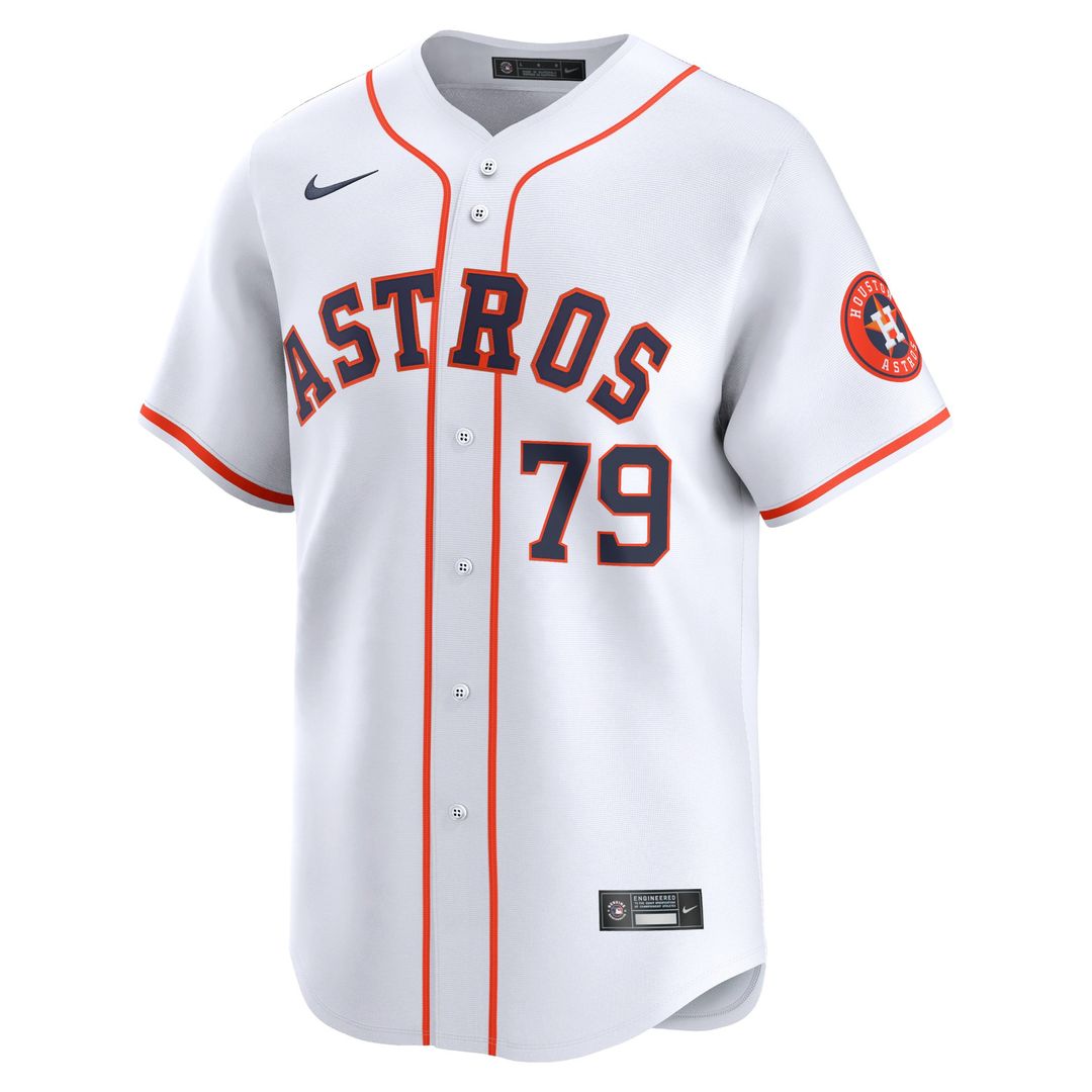 Men's Houston Astros Jose Abreu White Home Player Jersey
