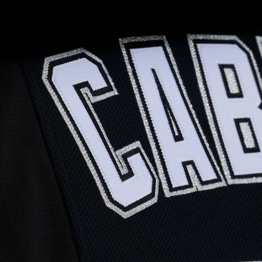Men's Florida Marlins Miguel Cabrera Black 2003 Mesh Batting Practice Button-Up Jersey