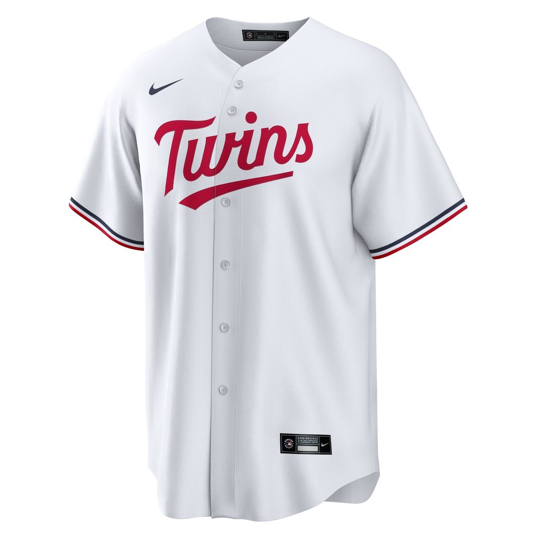 Men's Minnesota Twins Royce Lewis White Replica Player Jersey