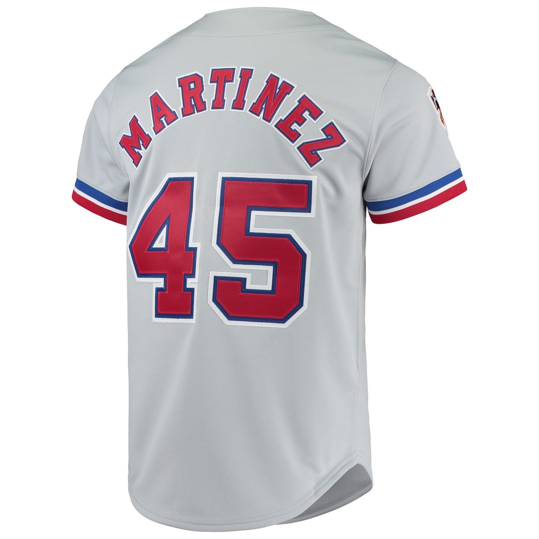 Men's Montreal Expos Pedro Martinez Gray Jersey