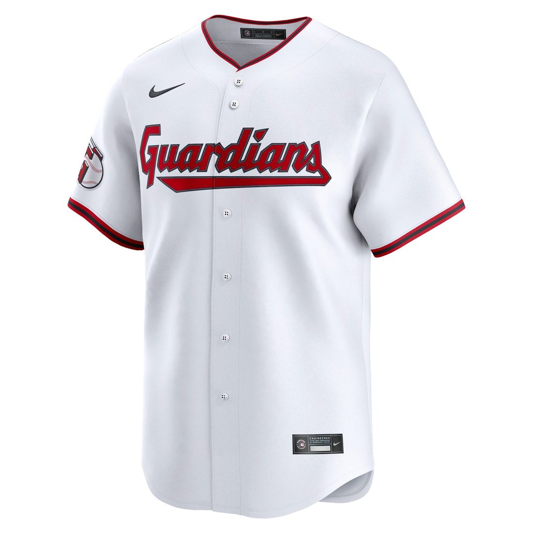 Men's Cleveland Guardians Steven Kwan White Home Player Jersey