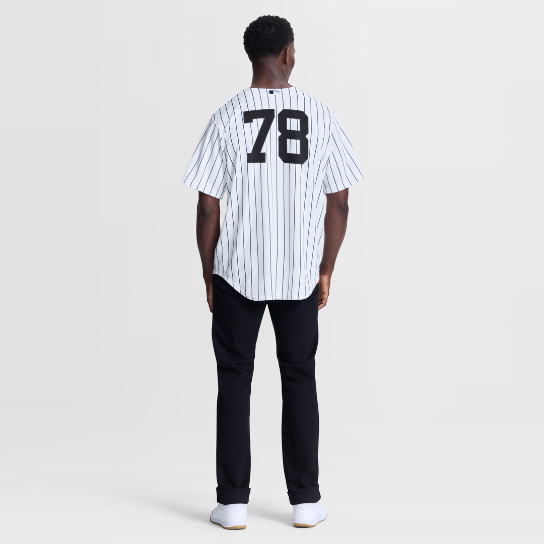 Men's New York Yankees Spencer Jones White Home Replica Jersey
