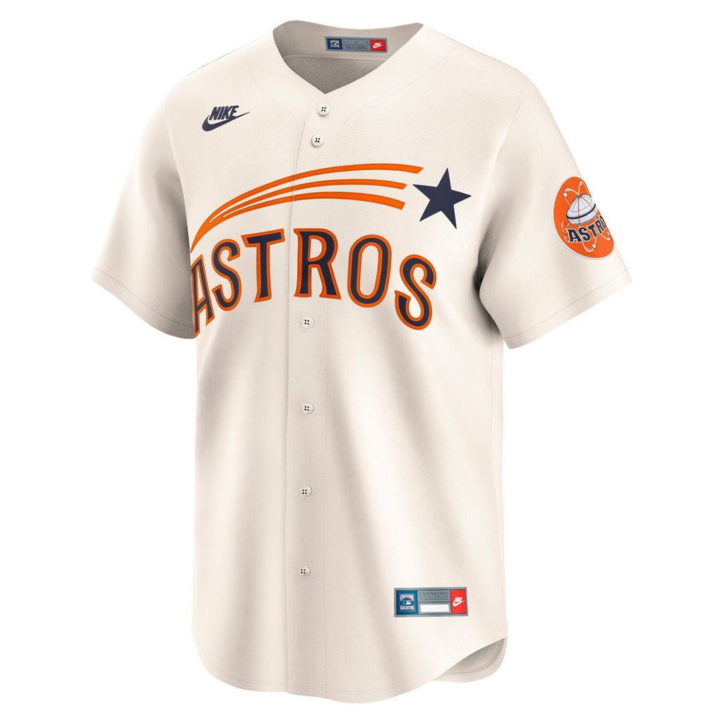 Men's Houston Astros Cream Jersey