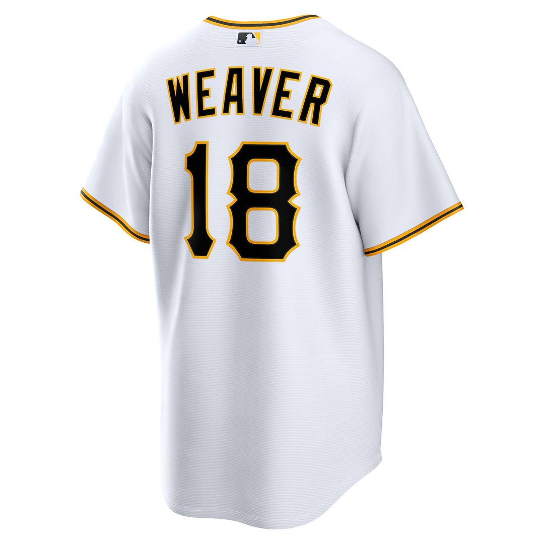 Men's Pittsburgh Pirates Luke Weaver White Home Replica Jersey