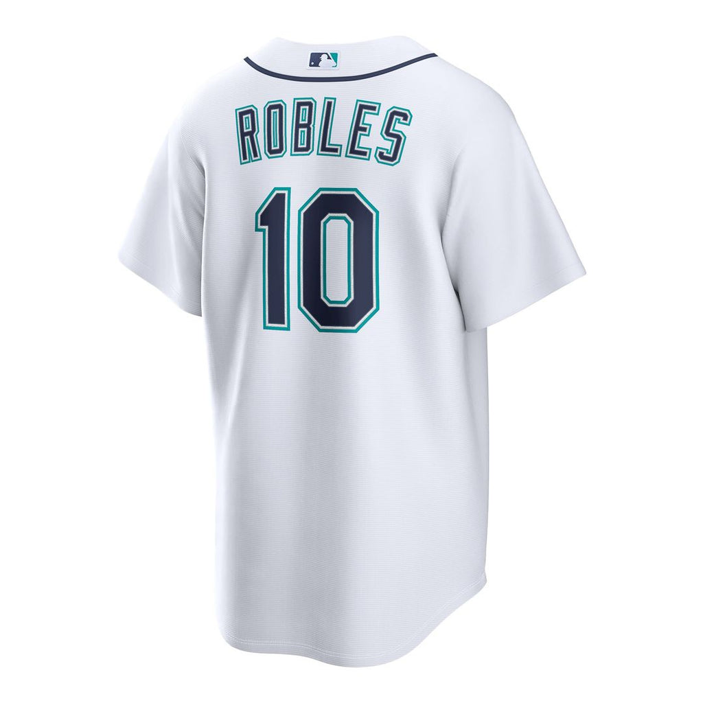 Men's Seattle Mariners Victor Robles White Home Replica Jersey