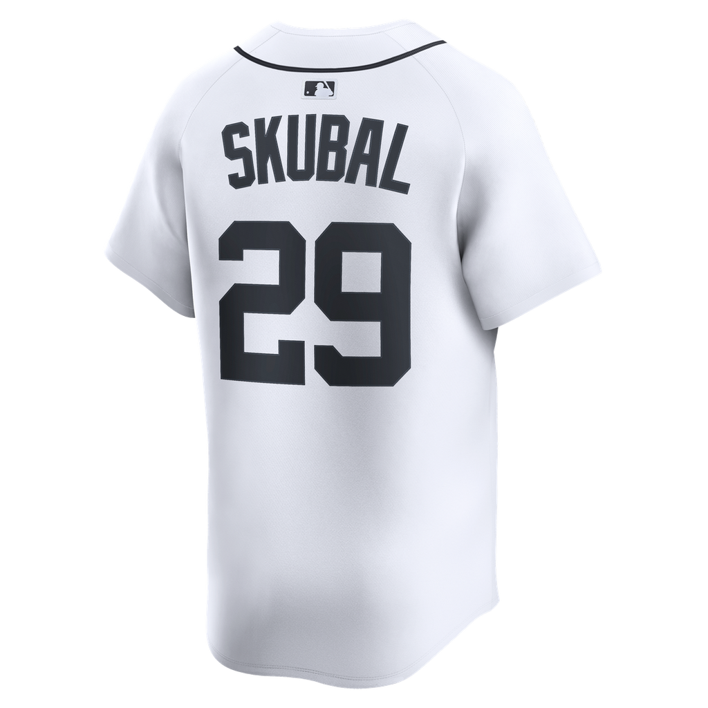 Men's Detroit Tigers Tarik Skubal White Home Player Jersey