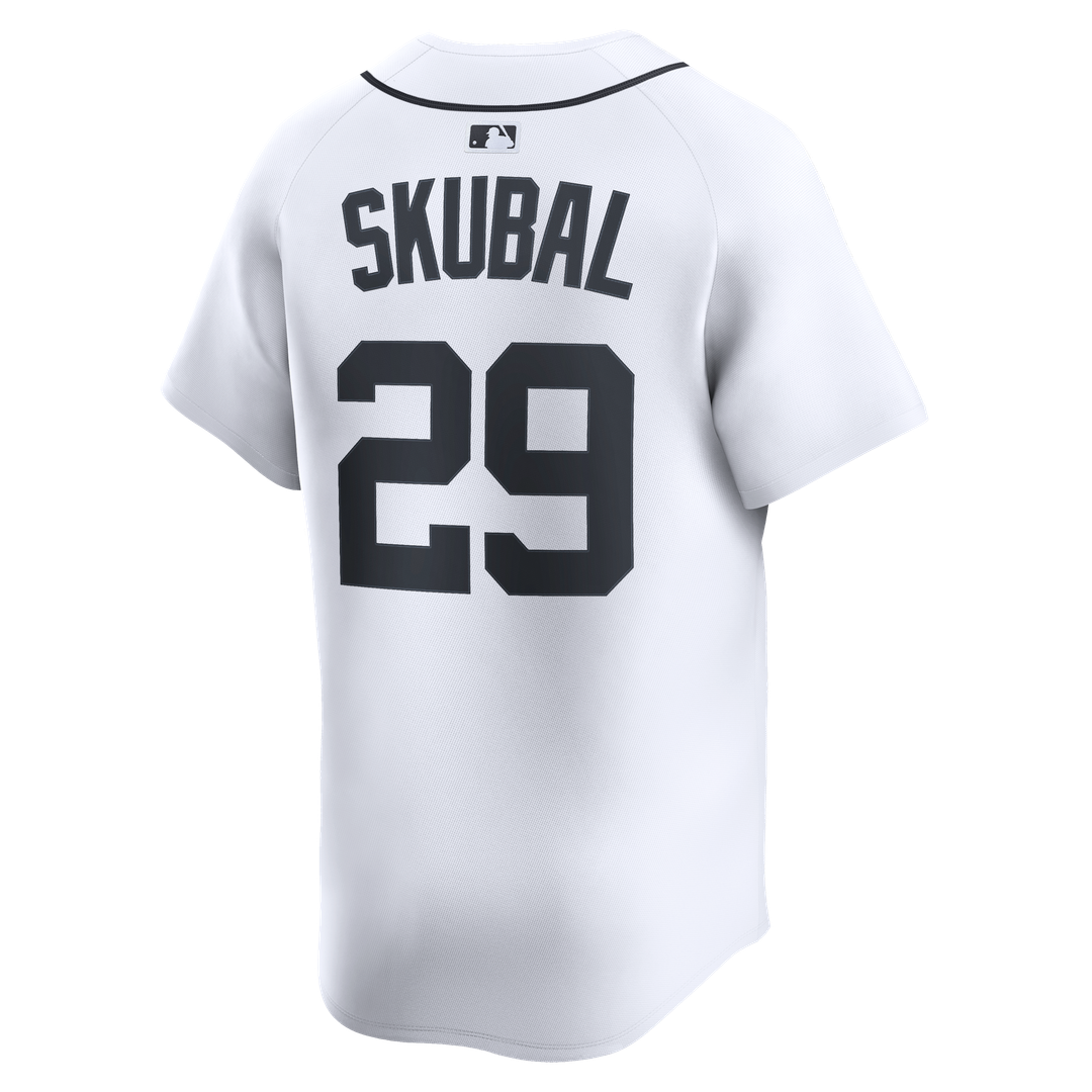 Men's Detroit Tigers Tarik Skubal White Home Player Jersey