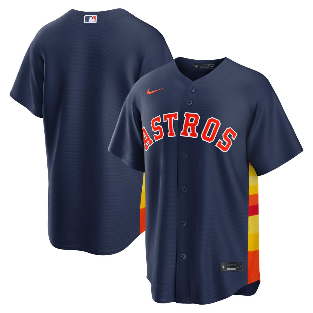 Men's Houston Astros Navy Alternate Replica Jersey