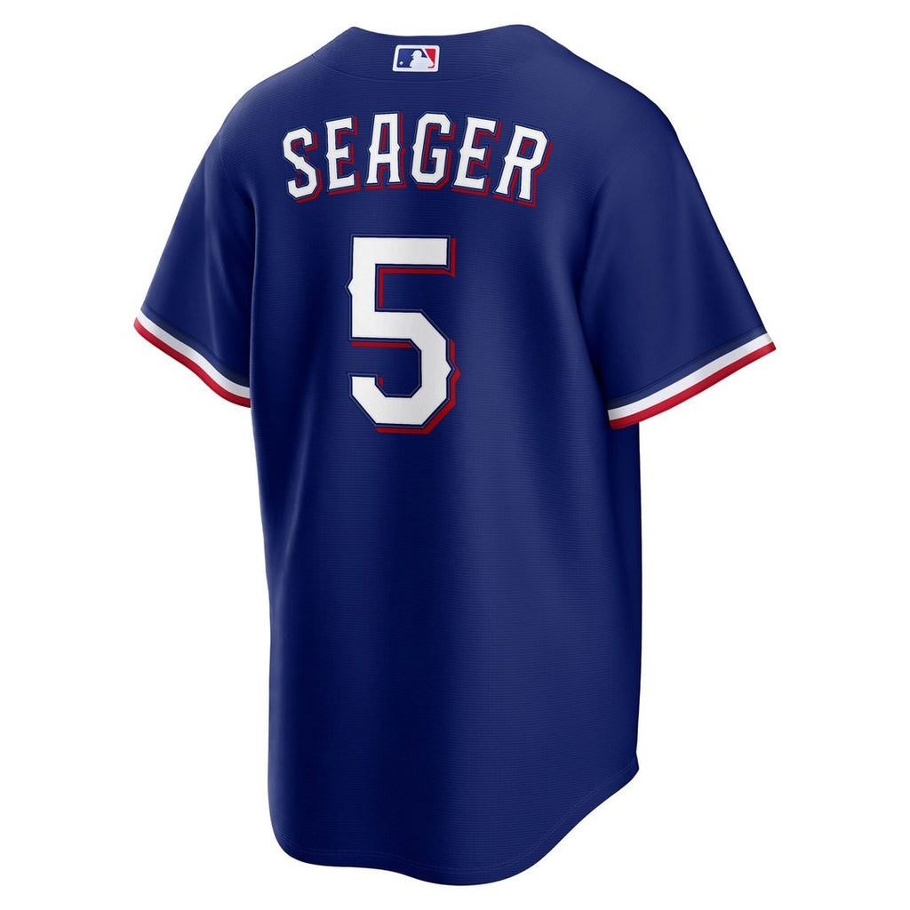 Men's Texas Rangers Corey Seager Gray Road Replica Jersey