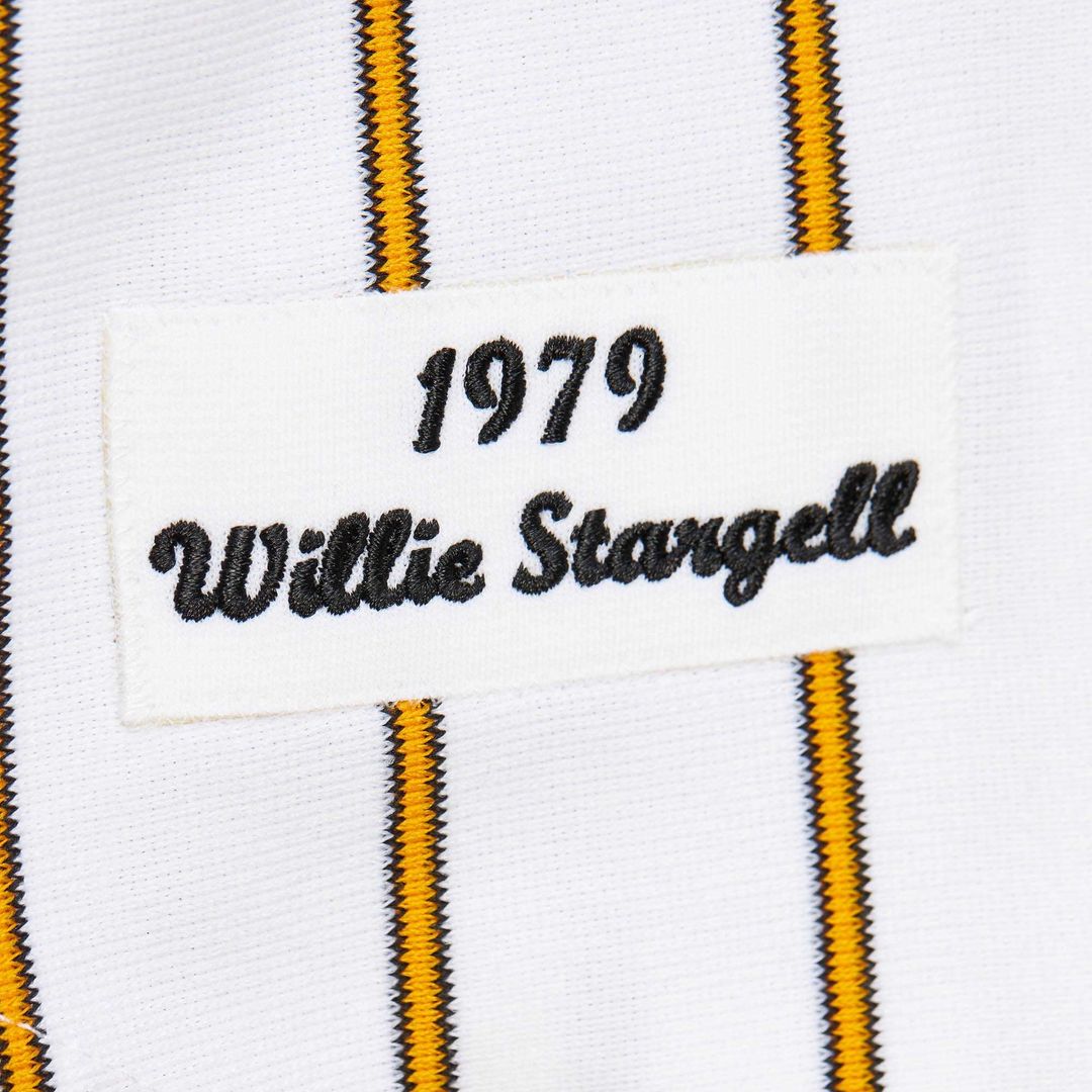 Men's Pittsburgh Pirates Willie Stargell Gold 1979 Throwback Jersey