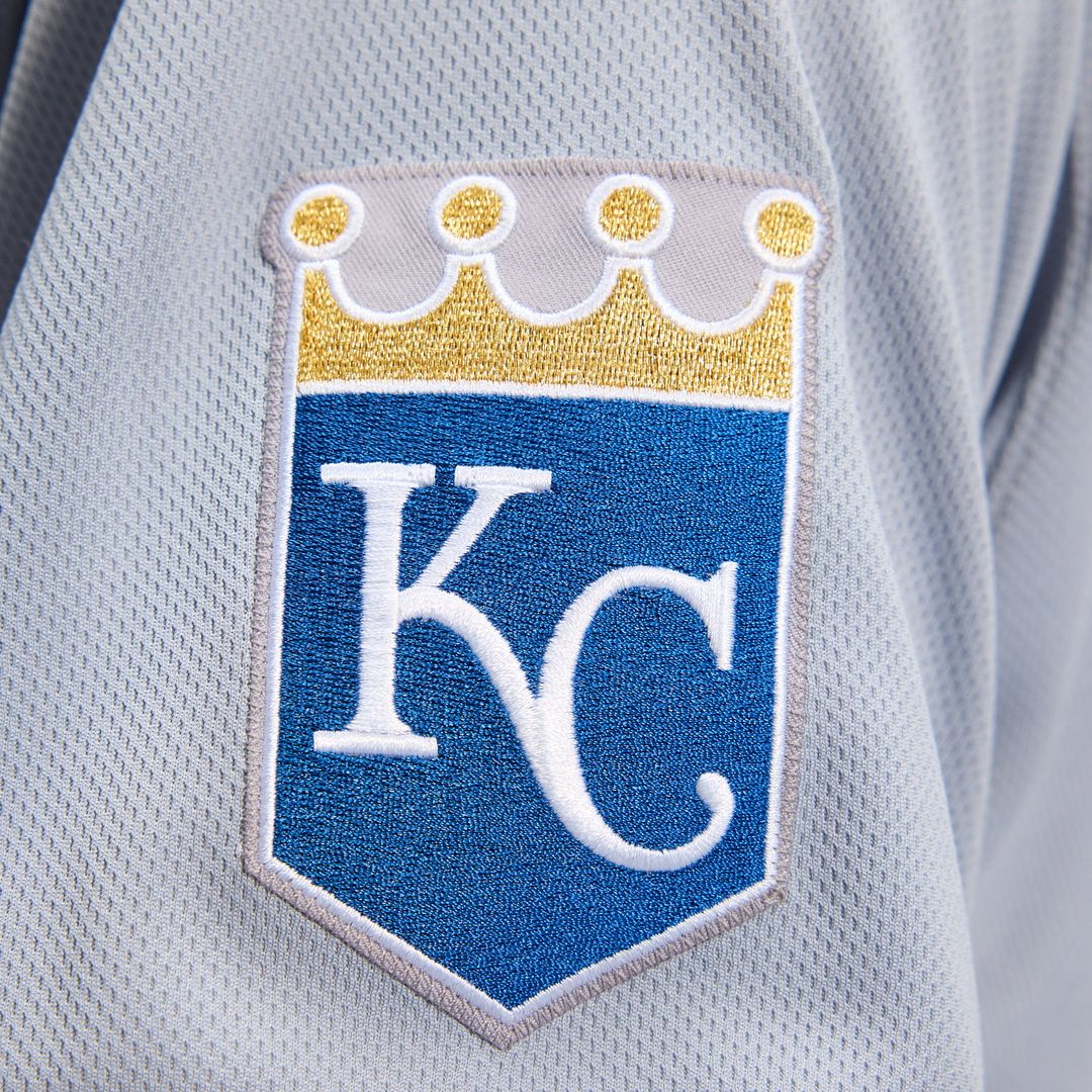 Men's Kansas City Royals Gray 2022 Road Jersey