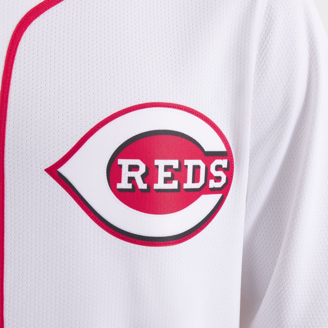 Men's Cincinnati Reds Elly De La Cruz White Home Player Jersey