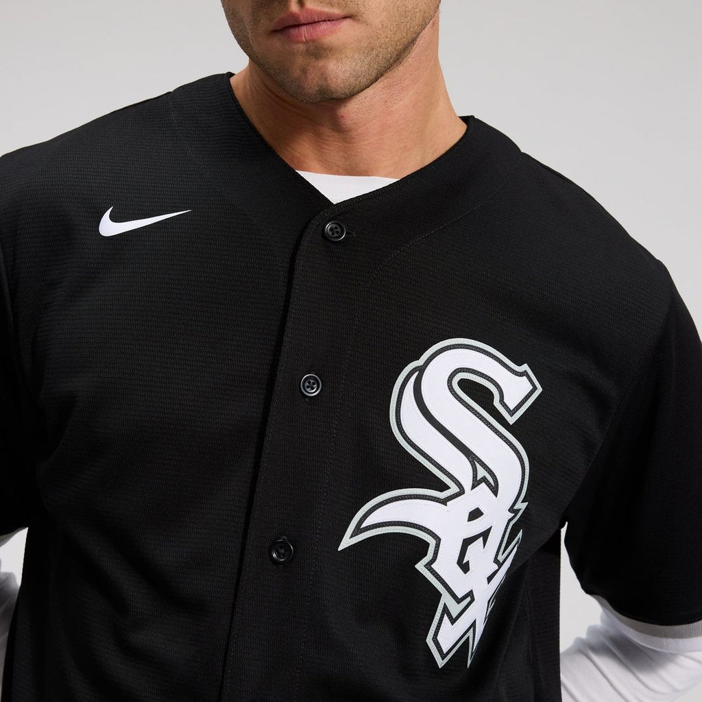 Men's Chicago White Sox White Home Replica Team Jersey