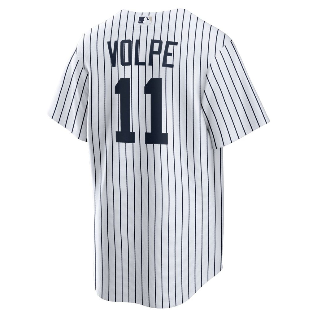 Men's New York Yankees Anthony Volpe White Home Replica Player Jersey