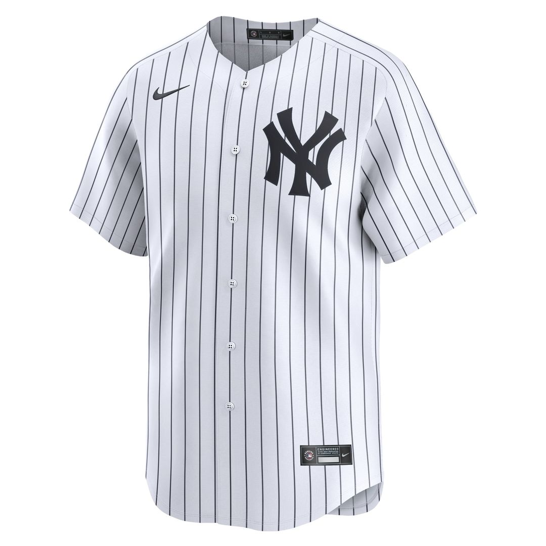 Men's New York Yankees Giancarlo Stanton White Home Player Jersey