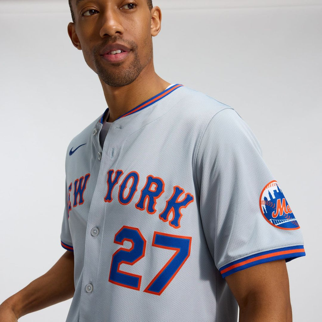 Men's New York Mets Mark Vientos Gray All-Star Jersey