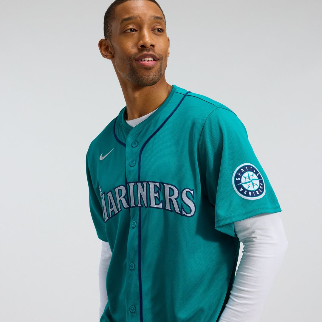 Men's Seattle Mariners Cal Raleigh Teal Alternate Jersey