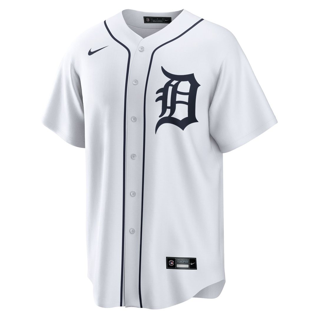 Men's Detroit Tigers Spencer Torkelson White Home Replica Jersey